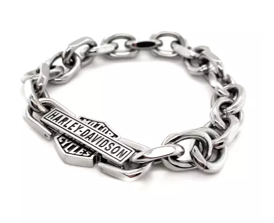 アクセサリー 80s Harley Davidson Bracelet Silver925 Harley Davison Sterling Silver Bracelet — DeWitt's Diamond