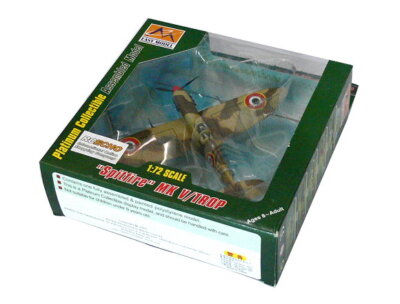 EASY MODEL 37220 Aircraft Model 1/72 Spitfire MK V/TROP RAP 328 Sqn 1943 E7220
