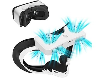 Sonicgrace Cooling Fan Face Cover for Oculus Quest 2