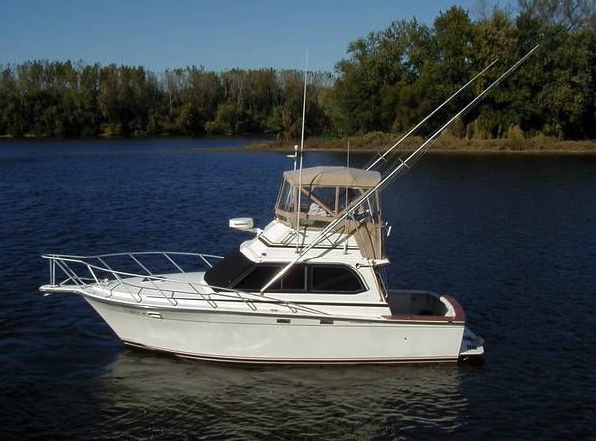 1987 Egg Harbor Fishing Boat w Twin Motors, Toms River NJ | No Fees & No Reserve