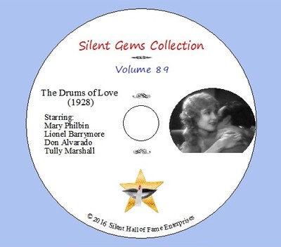 DVD ''The Drums of Love'' (1928) D.W. Griffith, Mary Philbin, Classic Silent Drama