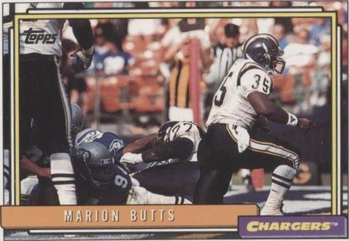 1992 Topps Marion Butts #590