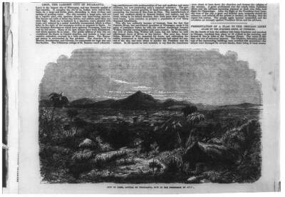 General William Walker's Expedition,Nicaragua,City of Leon,1856,Frank Leslie's