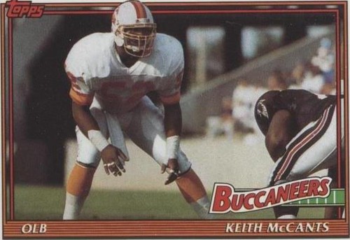 1991 Topps Keith McCants #493