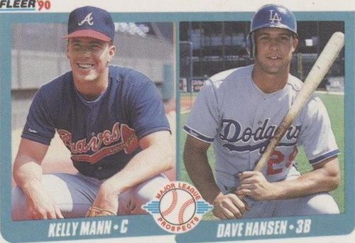 1990 Fleer - Dave Hansen Kelly Mann #642