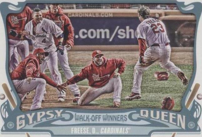 2015 Topps Gypsy Queen - David Freese #GWO-7