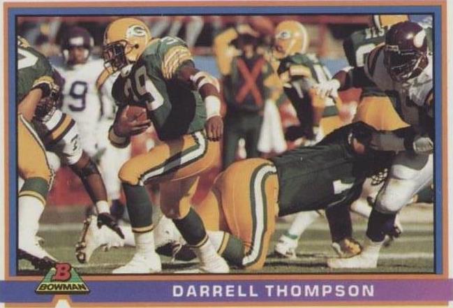 1991 Bowman Darrell Thompson #168