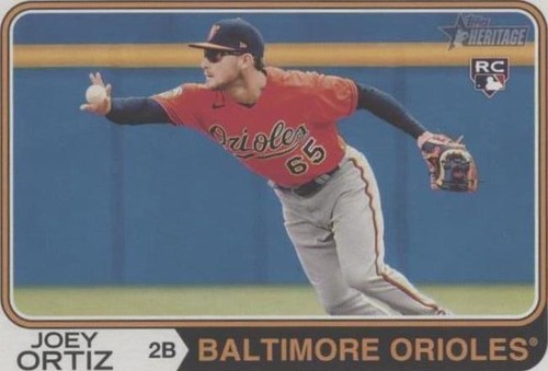 2023 Topps Heritage High Number - Joey Ortiz #567