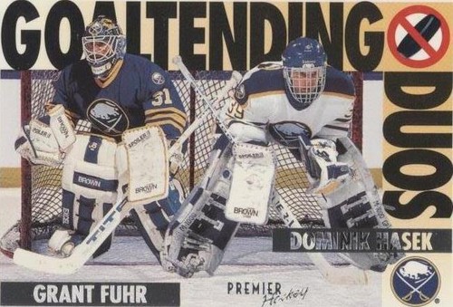 1994-95 Topps Premier - Dominik Hasek Grant Fuhr #80