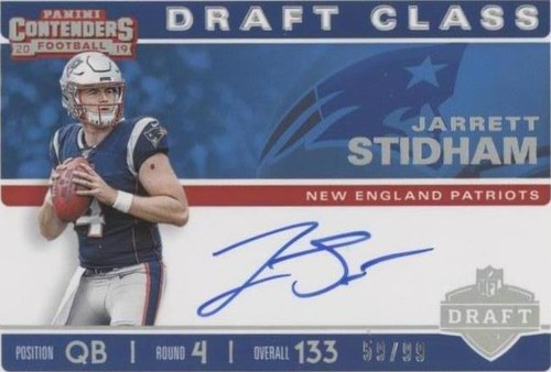 2019 Panini Contenders Jarrett Stidham #DCA-JS