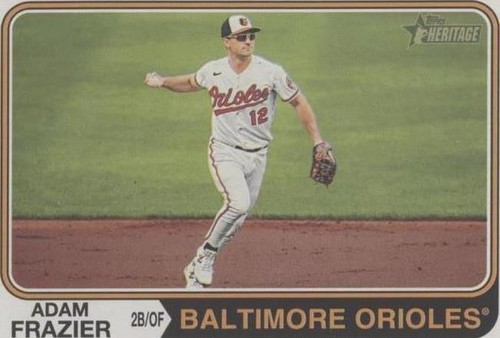 2023 Topps Heritage High Number - Adam Frazier #555