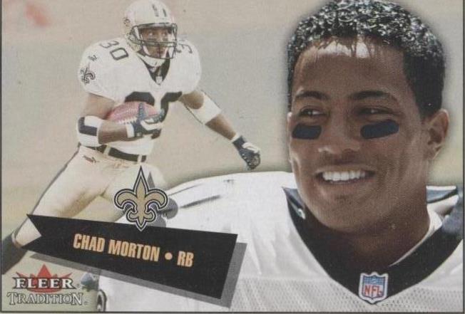 2001 Fleer Tradition Chad Morton #223