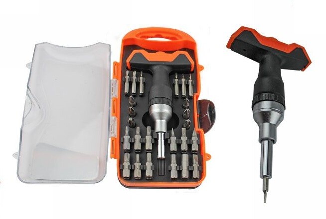 Set Kit Cacciavite Impugnatura a T Con Punte Torx Croce Taglio dfh