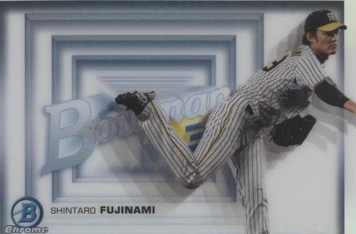 2022 Bowman NPB Nippon Professional Baseball - Shintaro Fujinami #3DB-8
