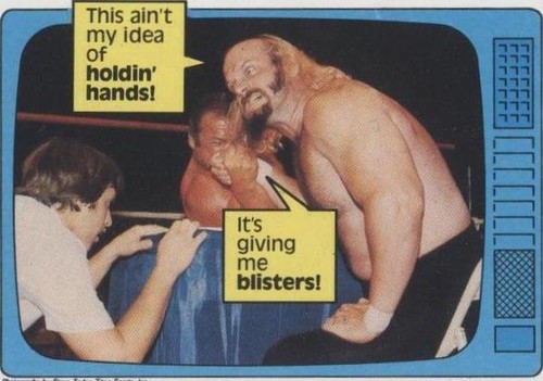 1985 Topps WWF - Ivan Putski Jesse Ventura #61