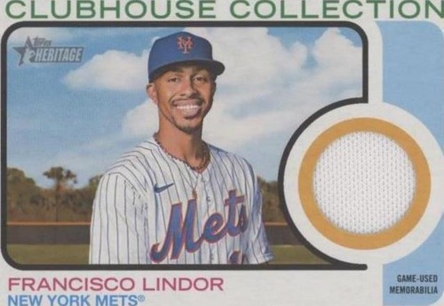 2022 Topps Heritage High Number - Francisco Lindor #CCR-FL