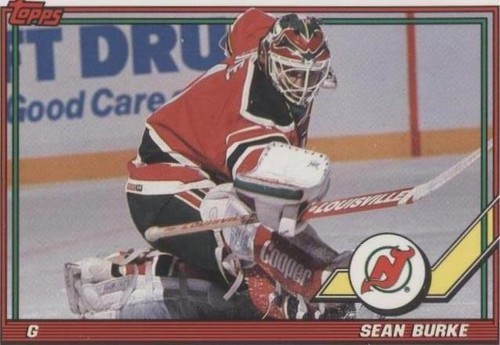 1991-92 Topps - Sean Burke #67