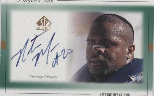 1999 SP Authentic Natrone Means #NM-A