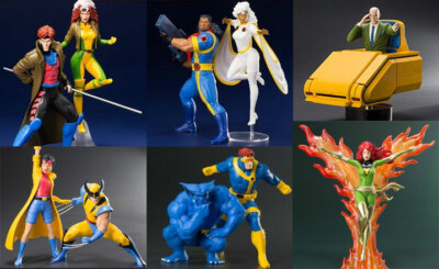 Kotobukiya ArtFX X-Men '97 Wolverine Bishop Rogue Prof X
