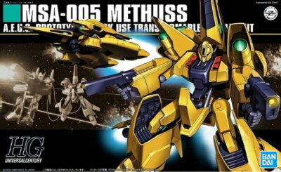 Bandai HGUC Zeta Gundam MSA-005 METHUSS 1/144 Scale Plastic
