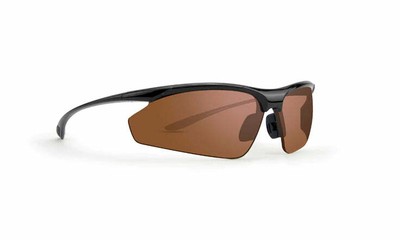 Epoch Cadence Black Polarized Amber SunGlasses