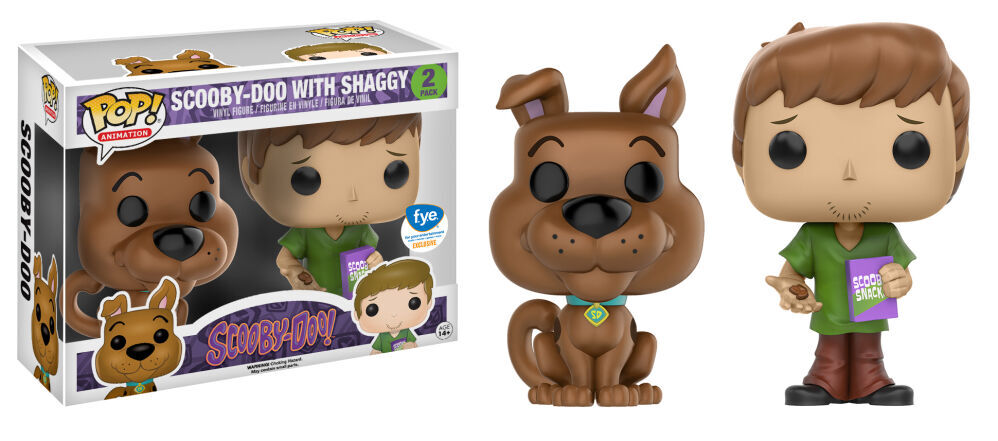 Figurine Funko Pop! Animation - Scooby-Doo Avec Shaggy - Pack 2 - Édition 2017 - Neuve