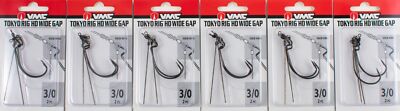 (LOT OF 6) VMC TOKYO RIG HD WIDE GAP 3/0 THDWG#3/0BNPP H1202