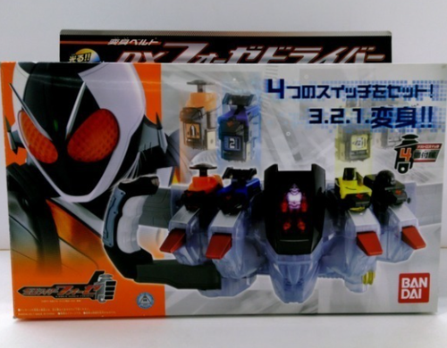 yuzu_rinkoさん専用フォーミングＷ３、フェイスＷ本体+レフィル BANDAI Kamen Rider Fourze Transformation Belt DX Fourze