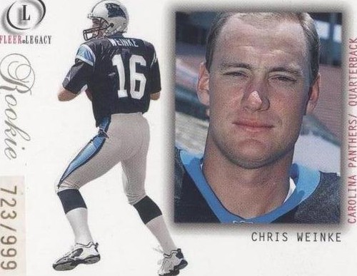 2001 Fleer Legacy Chris Weinke #117