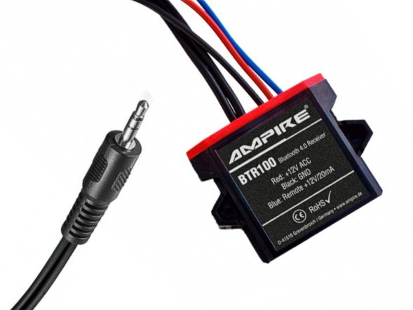 Kfz A2DP Bluetooth Interface Klinke Aux für Spotify MP3 Musik iPhone Android