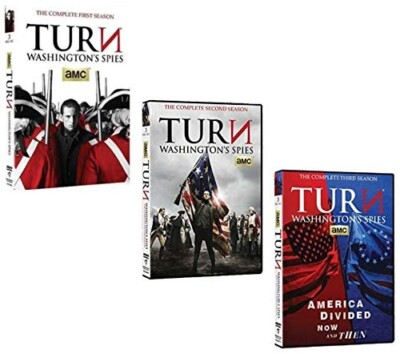 Turn Washington's Spies: The Complete Season 1 2 3 (DVD Sets) First Second Third