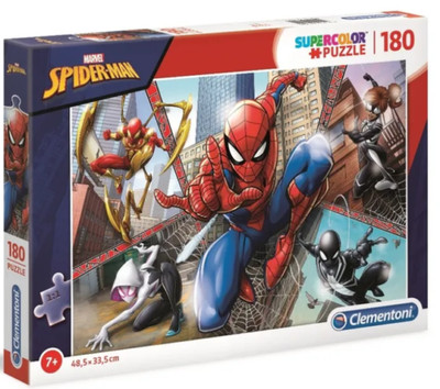 Puzzle 180 elementy. Supercolor. Spider-Man