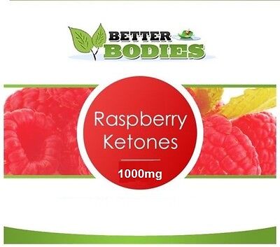 60 Raspberry Ketone 1000mg Weight Management Ketone Diet Fat Control Weight Loss