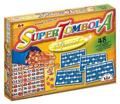 SUPER TOMBOLA SPECIAL 48 CARTELLE CON FINESTRELLA