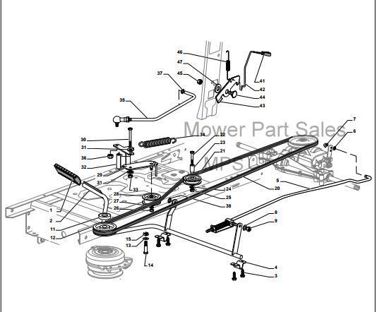 Transmission Drive Belt Made With Kevlar Fits Toro DH-220 Geared Hayter 104-2888