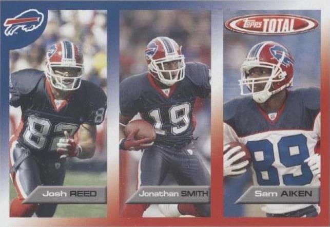2005 Topps Total Jonathan Smith Josh Reed Sam Aiken #406