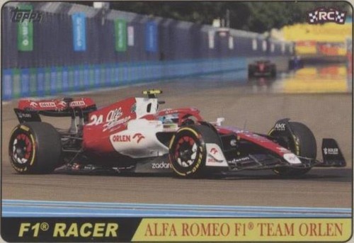 2022 Topps Formula 1 - Zhou Guanyu #T68-GZ