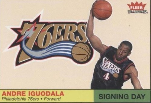 2004-05 Fleer Tradition - Andre Iguodala #8 SD