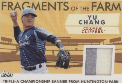 2019 Topps Pro Debut - Yu Chang #FOF-CC