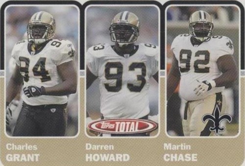 2003 Topps Total Charles Grant Darren Howard Martin Chase #350