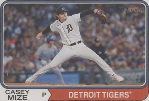 2023 Topps Heritage - Casey Mize #112