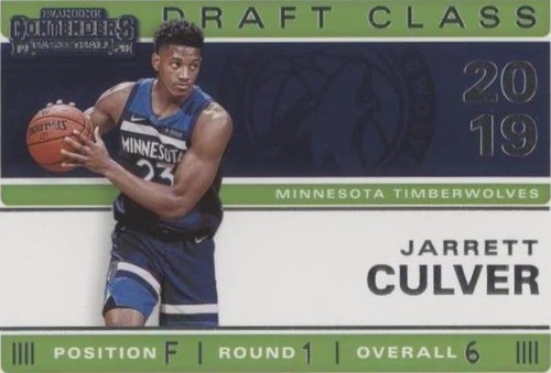 2019-20 Panini Contenders - Jarrett Culver #6
