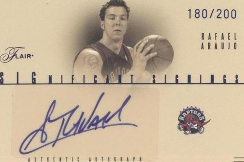 2004-05 Flair - Rafael Araujo #SS-RA