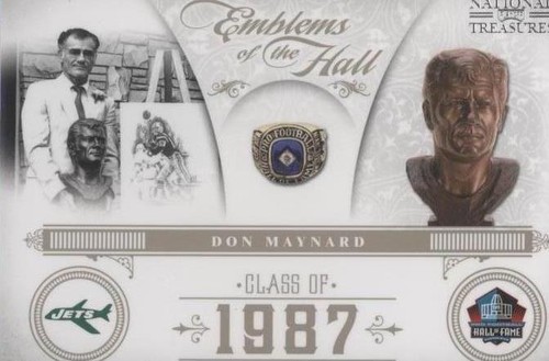 2011 Playoff National Treasures Don Maynard #24
