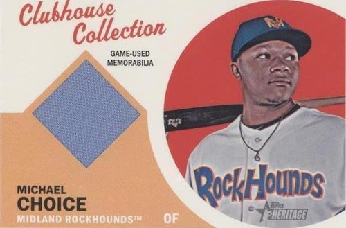 2012 Topps Heritage Minor League Edition - Michael Choice #CCR-MC
