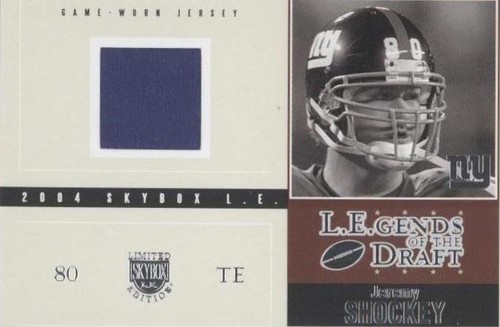 2004 Skybox L.E. Jeremy Shockey #LD-JS