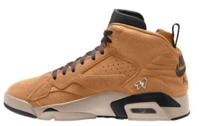 Мужские кроссовки Jordan MVP из льна/коричнево-черный в стиле барокко (DZ4475 200)