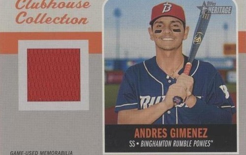 2019 Topps Heritage Minor League Edition - Andres Gimenez #CCR-AG