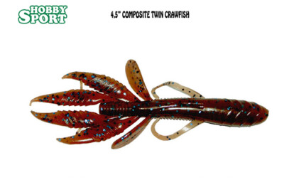 COMPOSITE TWIN 4-1/2"" MARUKYU COL 243 CLASSICAL CINNAMON  X SPINNING B.BASS