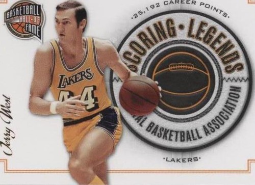 2009-10 Panini Basketball Hall of Fame - Jerry West #10